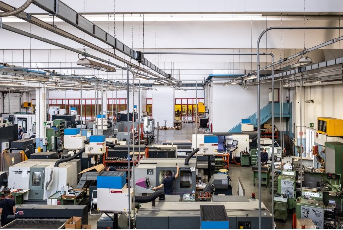 GMG SRL Hitech Officina Meccanica - Panorami9ca macchinari per lavorazione materiali metallici tra cui sistemi CNC e torni